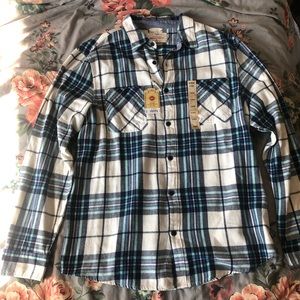 Urban Pipeline Flannel Button Down Shirt